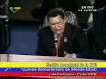 presidente chavez cumbre iberoamericana xvii