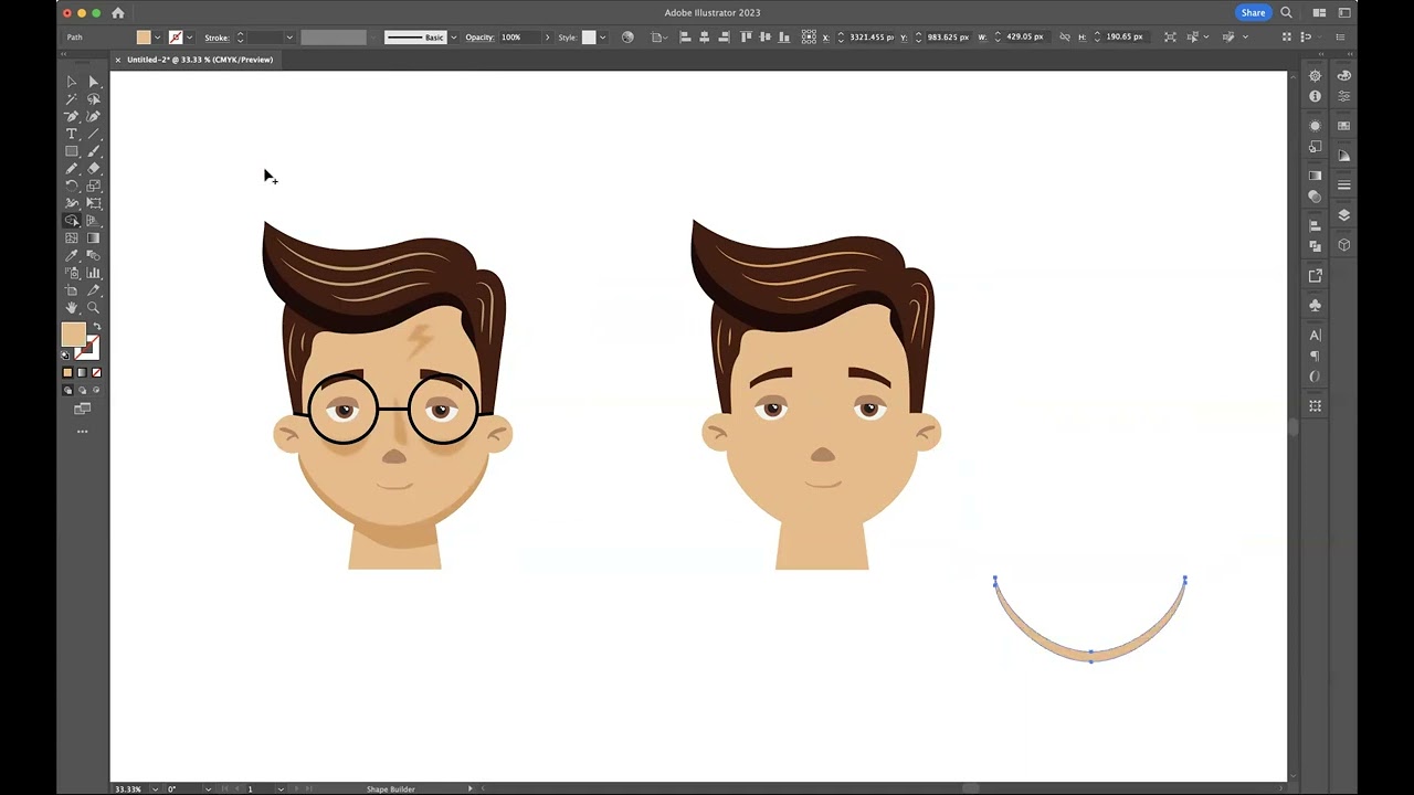 Illustration Techniques Harry Potter - Adobe Illustrator