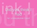 unbreakable hearts