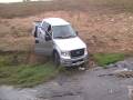 F150 Fx4 crossing the ditch