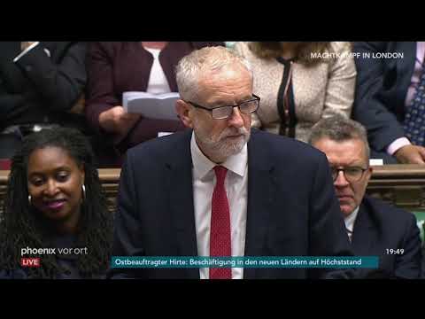 Brexit: Rede von Jeremy Corbyn (Parteivorsitzender  ...