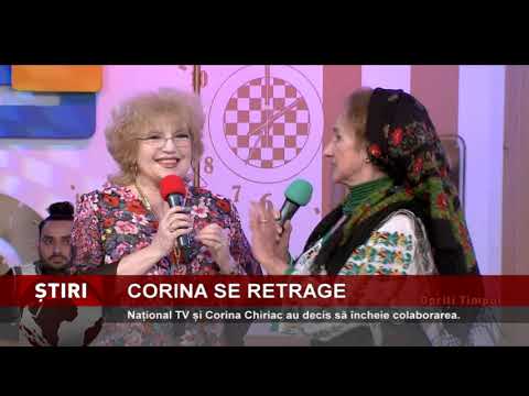 Corina Chiriac se desparte de emisiunea ”Opriți Timpul”