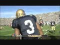 The ND Fighting Irish beat the MSU Spartans in a rivalry classic, 33-30, at Notre Dame Stadium in South Bend, IN on September 19, 2009.
