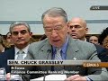 Hearing on Allegations of GSA Misconduct: Grassley