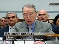 Hearing on Allegations of GSA Misconduct: Grassley