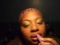 Green and Yellow Eyeshadow Tutorial Prt. II