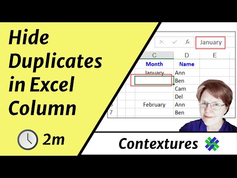 how to eliminate duplicates in excel
