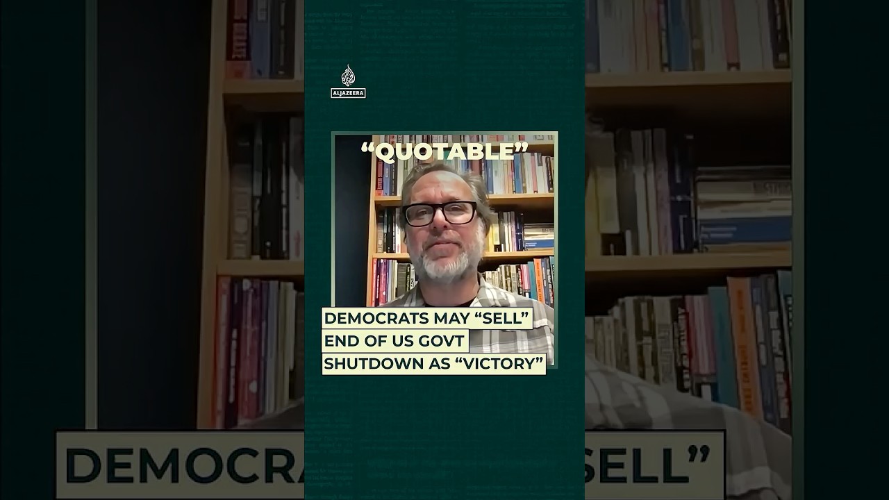 Democrats may “sell” end of US govt shutdown as “victory”