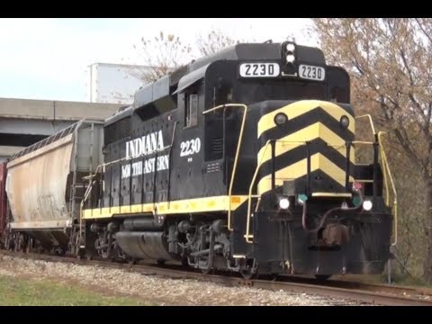 railroad - The Indiana Northeastern Railroad (reporting mark IN) was founded in 1992 and serves various communities in Northern Ohio and Indiana, including parts of Sou...