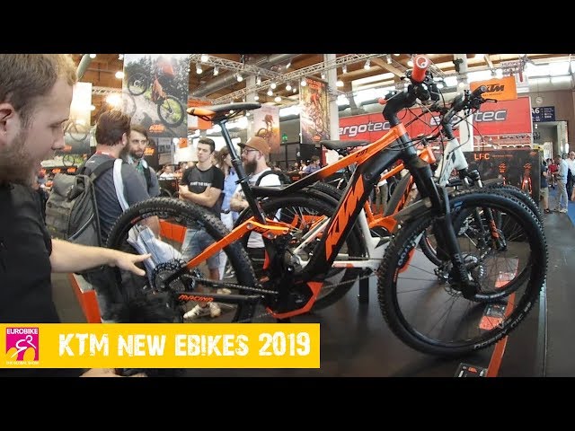 Электробайки КТМ модельного ряда 2019 года, на выставке Eurobike 2018. Электробайки КТМ модельного ряда 2019 года, на выставке Eurobike 2018.