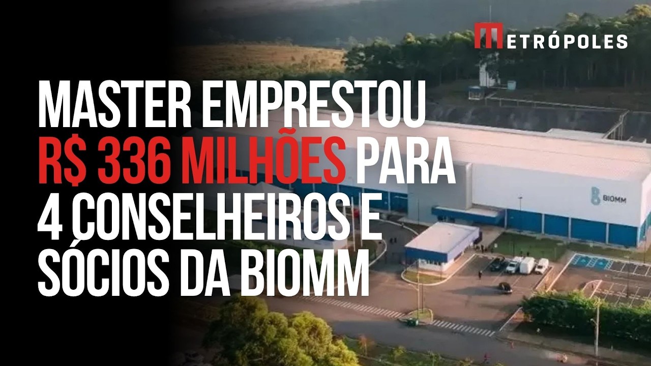 Master emprestou R$ 336 milhões para 4 conselheiros e sócios da Biomm