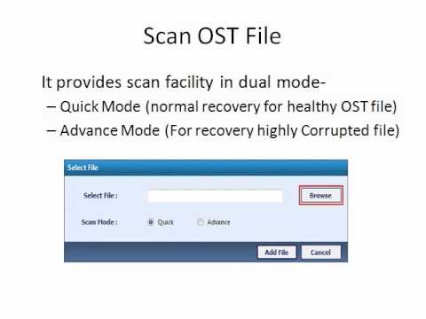 how to repair ost file