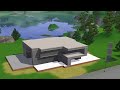 The Sims 3 House Designs - Modern Villa