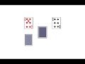 Mind Reading Card Trick