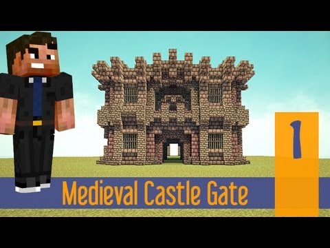 how to make a castle in minecraft p