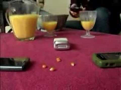 Como estourar pipoca com o celular