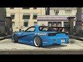 Mazda RX7 C-West 1.2 для GTA 5 видео 2