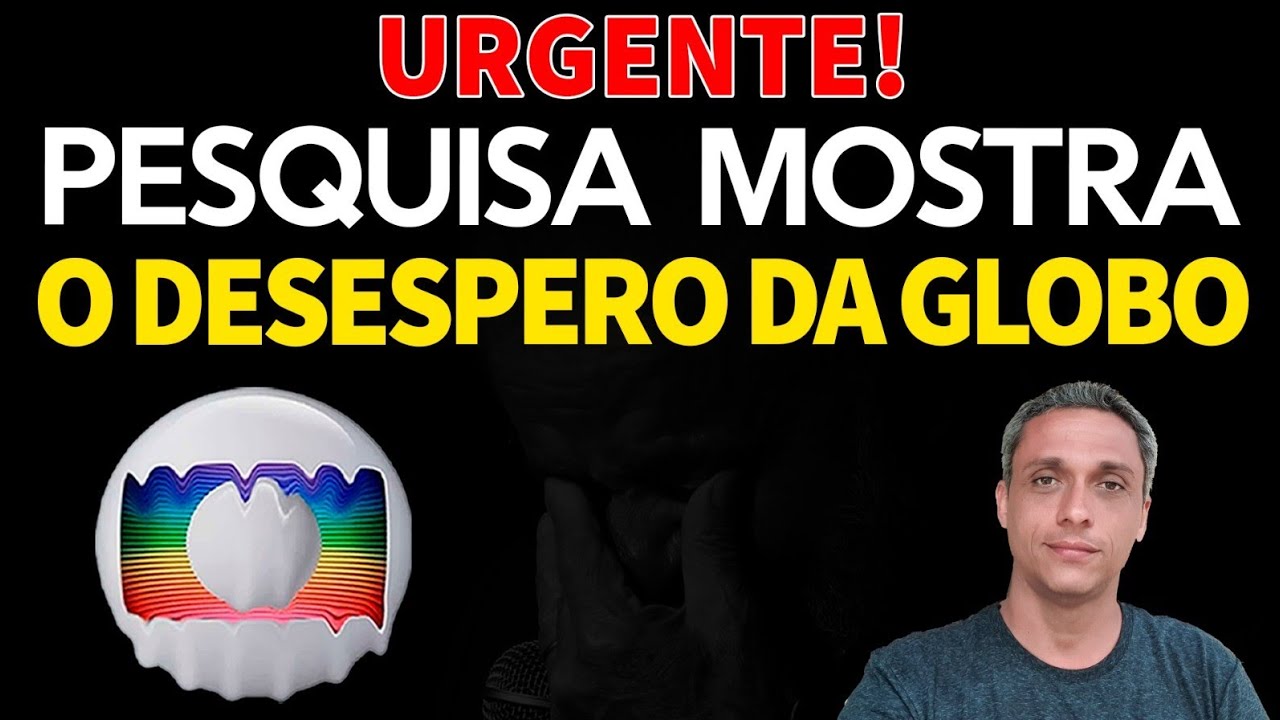 URGENTE! Pesquisa ATLAS mostra o desespero da GLOBO para impedir senado de direita