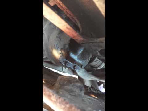 Replacing a rack and pinion on a Dodge Ram 1500