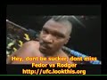 Strikeforce Fedor vs Rogers Time