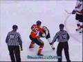 Chris Neil vs Arron Asham New Jersey At Ottawa Feb 16 2008