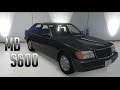 Mercedes-Benz S600 (W140) для GTA 5 видео 2