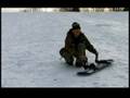 How to Stop on a Snowboard : Stop a Snowboard in Minimal Snow