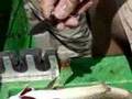 Gutting A Rainbow Trout in under 30 secs