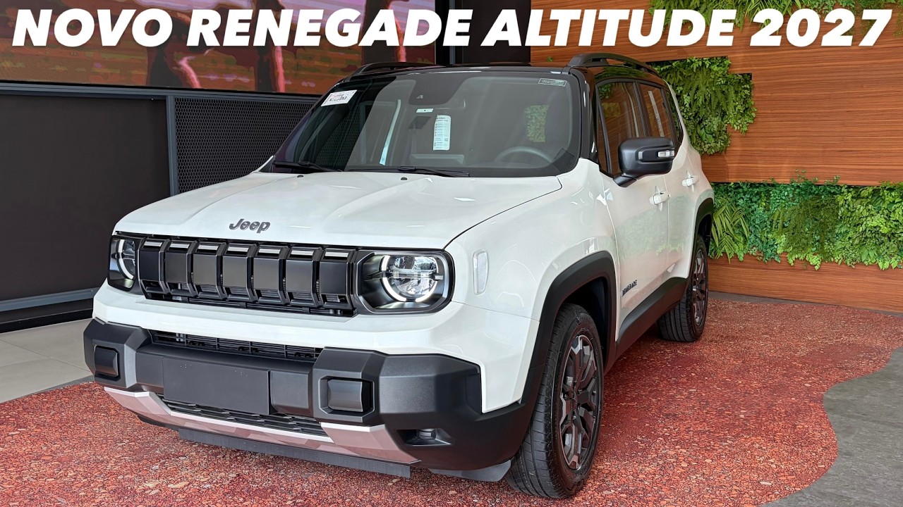 AVALIAÇÃO NOVO JEEP RENEGADE ALTITUDE 2027 - VERSÃO DE ENTRADA VALE 129.990?!