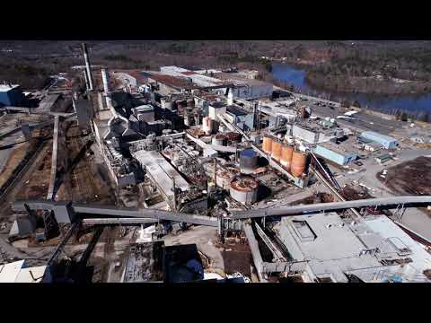 Androscoggin Mill Flyover: March 2024