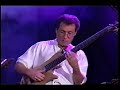 oscar stagnaro plays bass solo with cjp at lugano music festival in 1995.