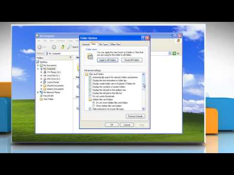 how to provide security to folder in windows xp