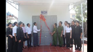 Trung đoàn CSCĐ Đông Bắc: khánh thành, bàn giao nhà tình thương tại phường Phương Nam