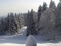 Orgelspiel mit Winterlandschaft