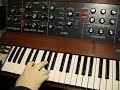 minimoog synthesizer short demo 1