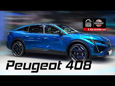 Peugeot 408 - crossover coupe động cơ hybrid | BIMS 2023