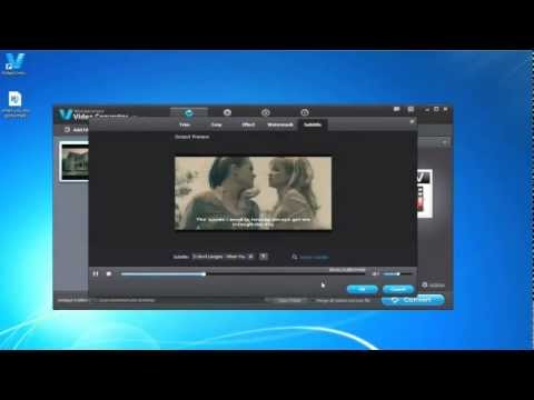 how to apply srt file to mp4