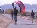 Kitesurfing 3rd Avenue California