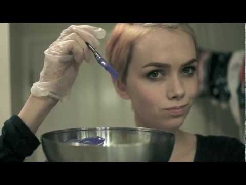 how to dye lilac hair