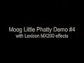 keybdwizrd   moog little phatty demo #4