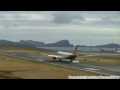 A330-322 Air Berlin [ D-AERK ] Landing and Take Off @ Madeira
