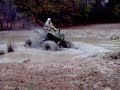 Huge Tires Mud ATV Arctic Cat Four Wheeler Mudding