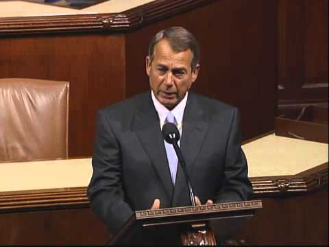 John Boehner - In a one-minute floor speech today, House Speaker John Boehner (R-OH) said the House of Representatives continues to focus on jobs and economic growth as wel...