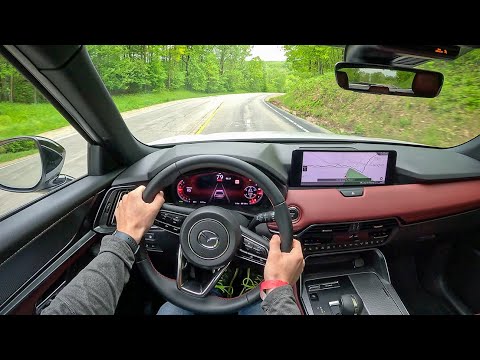 2025 Mazda CX-70 - POV First Drive (Binaural Audio)