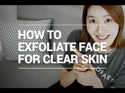 how to exfoliate a skin