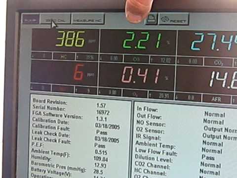 how to reduce hc for vehicle inspection