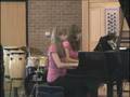 Danielle and Erica piano duet Westward Ho