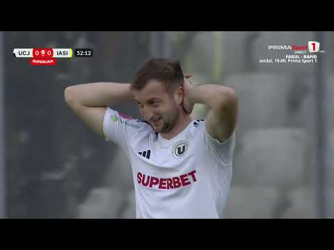 FC Universitatea Cluj Napoca 1-0 FC Politehnica Ia&#537;i