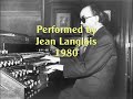 Jean Langlais @ Ste. Clotilde Paris Pipe Organ (1)