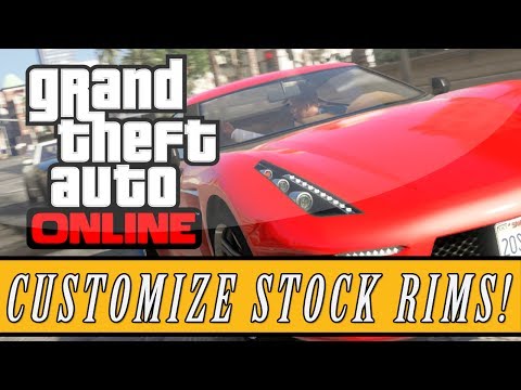 how to paint rims in gta v